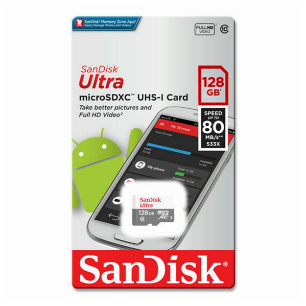 תמונה של SANDISK ULTRA 128 GB - כרטיס זכרון