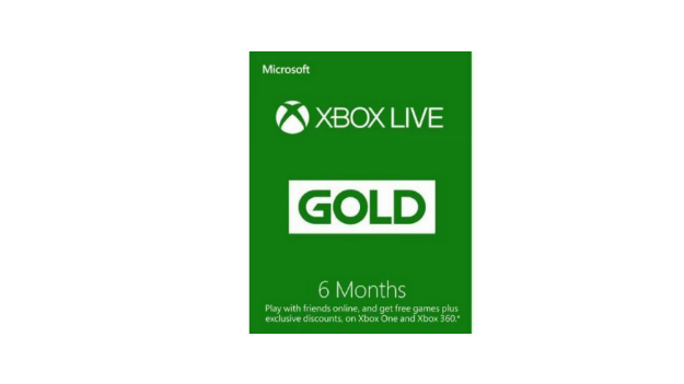תמונה של XBOX LIVE GOLD - 6 MONTHS - מנוי אקס בוקס לייב ל6 חודשים