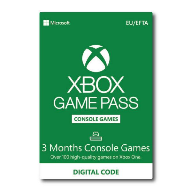 תמונה של XBOX GAME PASS - CONSOLE - 3 MONTHS - מנוי ל3 חודשים