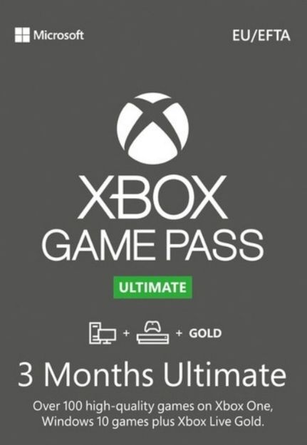 תמונה של XBOX GAME PASS ULTIMATE - 3 MONTHS - מנוי אולטימייט ל3 חודשים