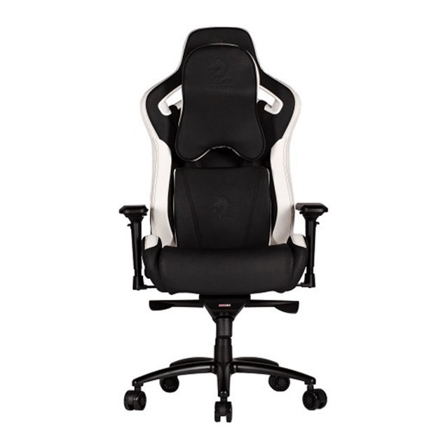 תמונה של DRAGON | GT DLX GAMING CHAIR BLACK & WHITE - כיסא גיימינג בצבע שחור ולבן