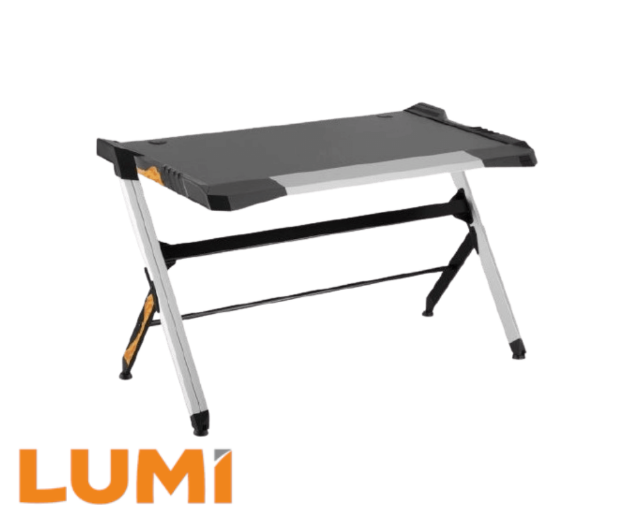 תמונה של LUMI | ARES RGB 120 - שולחן גיימינג עם תאורת RGB