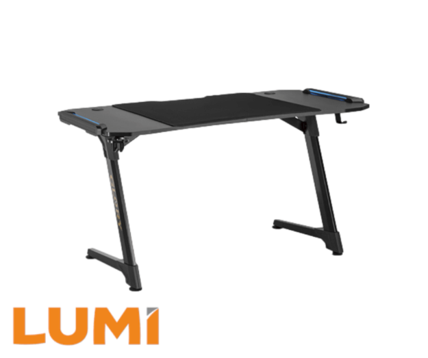 תמונה של LUMI | JABARI RGB 140 - שולחן גיימינג עם תאורת RGB