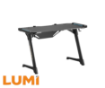 תמונה של LUMI | NOLAN+ RGB 120 - שולחן גיימינג מקצועי עם תאורת RGB