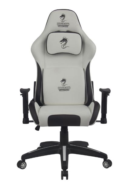 תמונה של DRAGON | CYBER WHITE - כיסא גיימינג מקצועי בצבע לבן