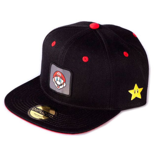 תמונה של SUPER MARIO | BADGE ICON DIFUZED CAP | כובע