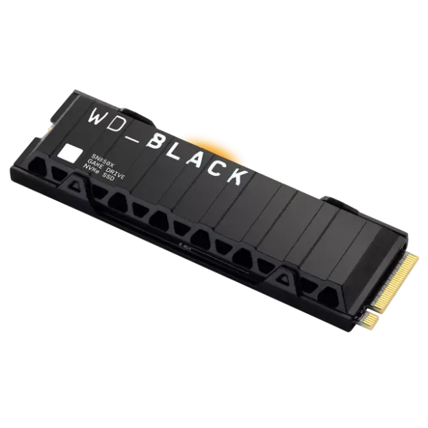 תמונה של WD_BLACK | SN850X 2TB WITH HEATSINK - כונן אחסון פנימי עם צלעות קירור