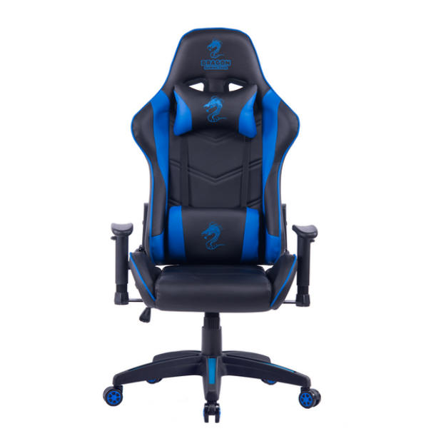 תמונה של DRAGON | OLYMPUS GAMING CHAIR BLUE - כיסא גיימינג בצבע כחול