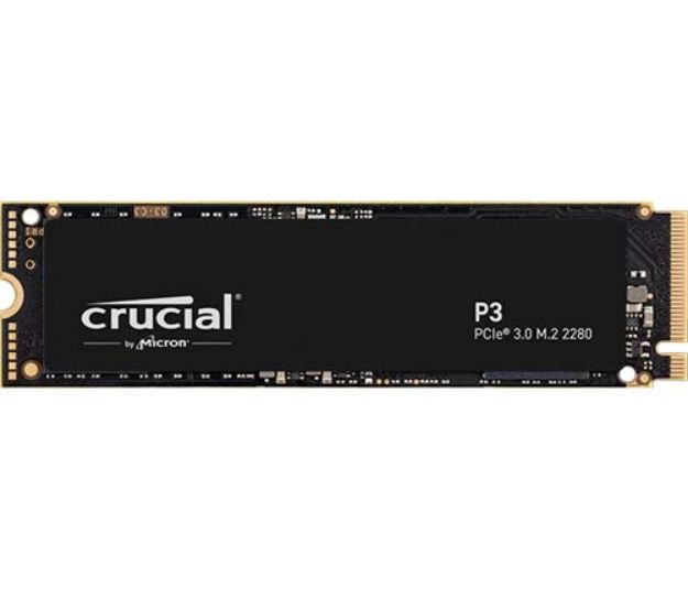 תמונה של CRUCIAL P3 PEIC 3.0 NVME SSD 1TB | כונן אחסון למחשב