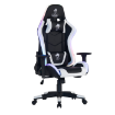 תמונה של DRAGON | SPACE GAMING CHAIR WHITE - כיסא גיימינג משולב RGB