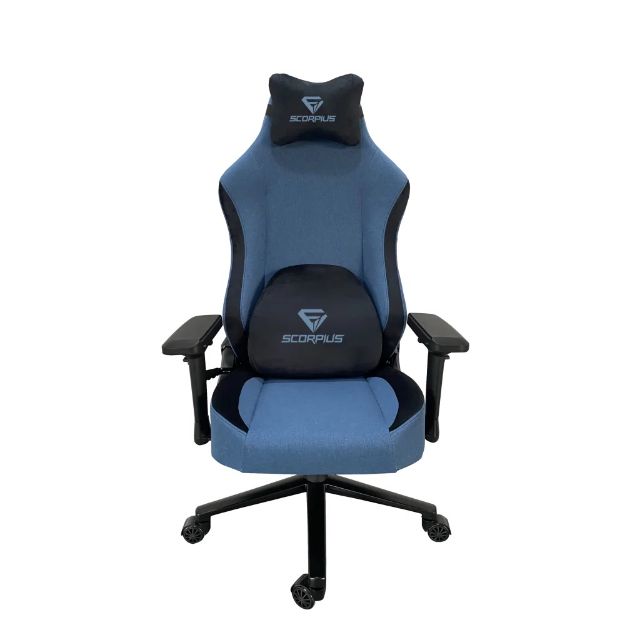 כיסא גיימינג - צבע כחול | SCORPIUS PERFORMANCE