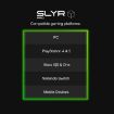 תמונה של SKULLCANDY SLYR PRO | אוזניות גיימינג חוטיות בצבע שחור ירוק (תאימות מלאה בתיאור)