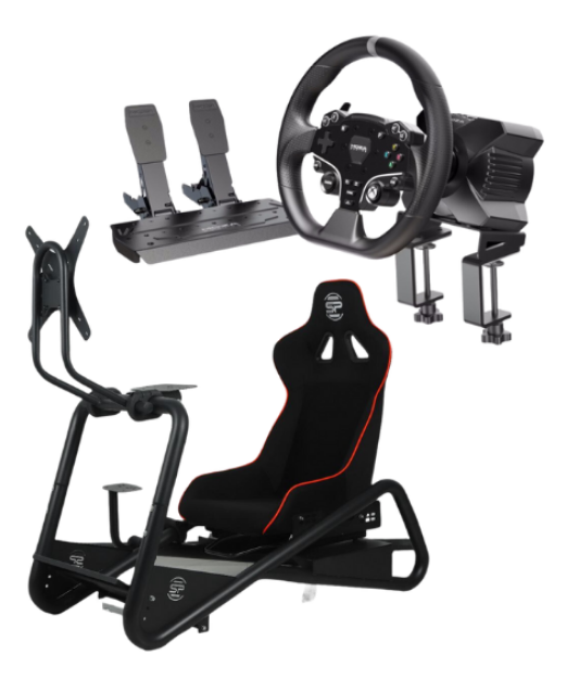 תמונה של MOZA R3 BUNDLE +  SIMPOLE APEXSEAT חבילת סימולטור נהיגה