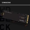 תמונה של WD BLACK SN850 NVME SSD 1TB WITH HEATSINK | כונן אחסון פנימי עם צלעות קירור