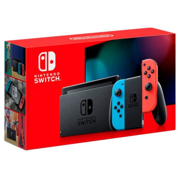 תמונה של NINTENDO SWITCH CONSOLE V2 BLUE RED 