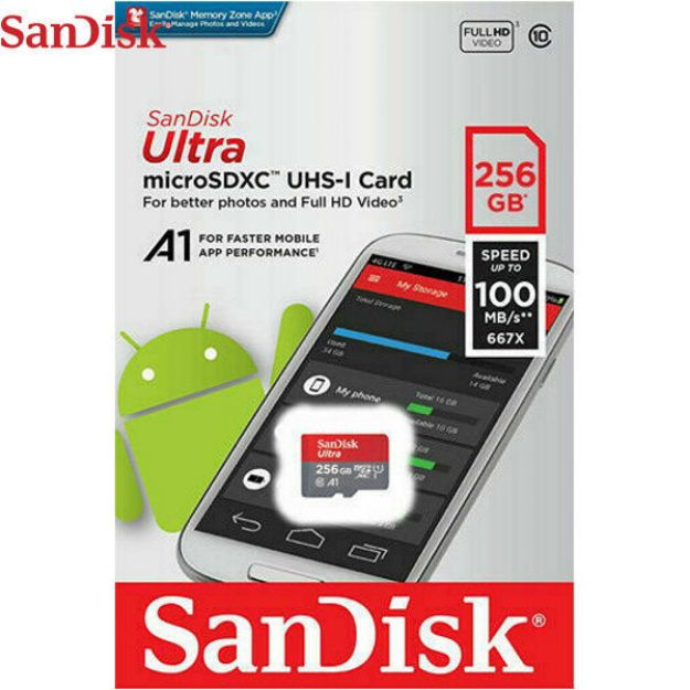 תמונה של SANDISK ULTRA 256 GB | כרטיס זכרון