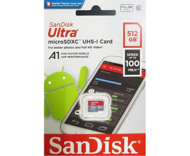 תמונה של SANDISK ULTRA 512 GB | כרטיס זכרון