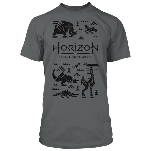 תמונה של HORIZON FORBIDDEN WEST - MACHINES TSHIRT | הוריזון פורבידן ווסט - חולצה קצרה