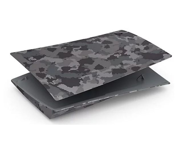 תמונה של PLAYSTATION 5 | BLUE RAY - GREY CAMOUFLAGE - כיסוי צבעוני לקונסולה