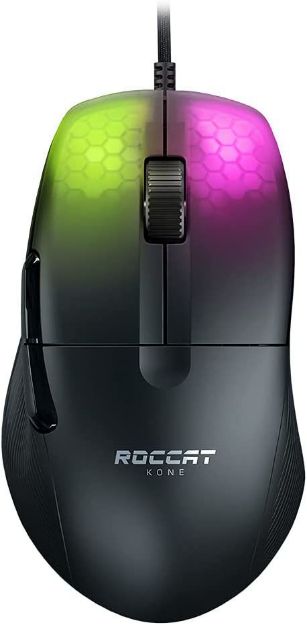 תמונה של ROCCAT KONE PRO BLACK עכבר גיימינג ארגונומי בצבע שחור