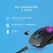 תמונה של ROCCAT | KONE XP AIR WIRELESS - BLACK - עכבר גיימינג אלחוטי + תחנת טעינה בצבע שחור