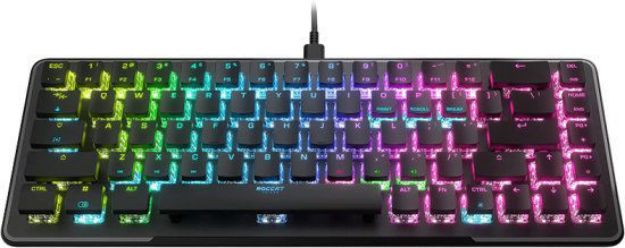 תמונה של ROCCAT | VULCAN II MINI 65% LINEAR RED SWITCH - BLACK - מקלדת גיימינג מכאנית שחור