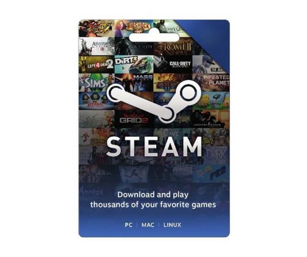 תמונה של STEAM | 5 USD - גיפט קארד דיגיטלי