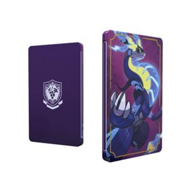 תמונה של POKEMON SCARLET & VIOLET | VIOLET STEELBOOK - אריזת מתכת מהודרת