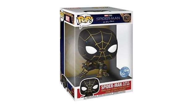 תמונה של SPIDERMAN: NO WAY HOME - BLACK & GOLD SUIT 921 10"