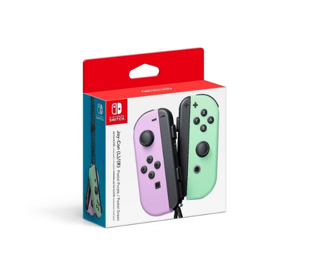 תמונה של NINTENDO SWITCH JOY-CON | PASTEL GREEN \ PURPLE