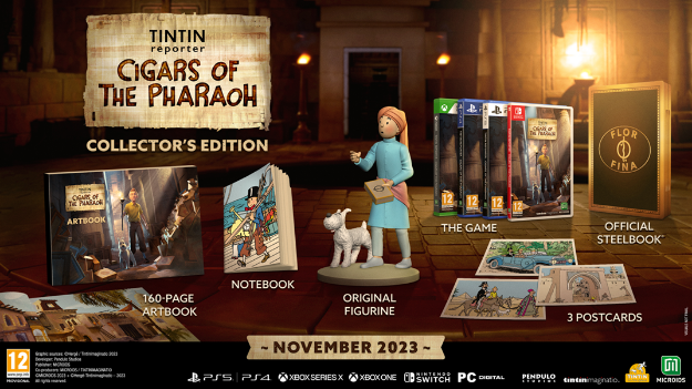 תמונה של TINTIN REPORTER THE CIGARS OF THE PHARAOH COLLECTORS EDITION | PS5