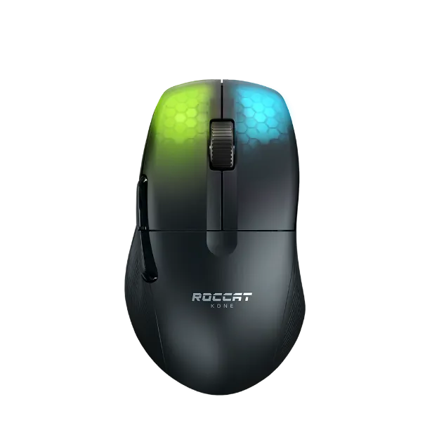 תמונה של ‏עכבר ארגונומי ‏אלחוטי - ROCCAT | KONE PRO AIR