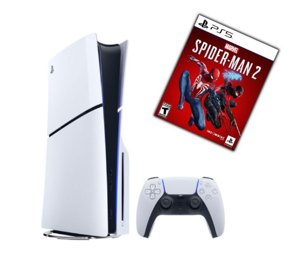 תמונה של PLAYSTATION 5 SLIM + SPIDER MAN 2 BLUE RAY EDITION - אחריות יבואן רשמי - עותק פיזי