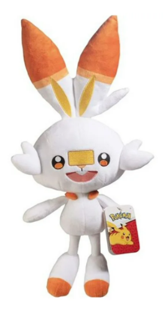 תמונה של POKEMON PLUSH SCORBUNNY- בובה רכה פוקימון