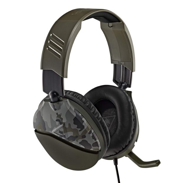 תמונה של TURTLE BEACH | RECON 70 GREEN CAMO HEADSET - אוזניות גיימינג מרובי פלטפורמות