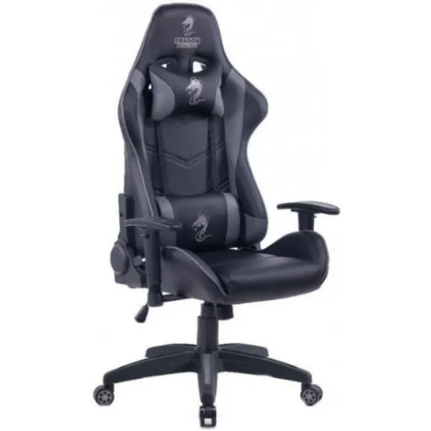 תמונה של DRAGON OLYMPUS GAMING CHAIR BLACK כיסא גיימינג בצבע אפור