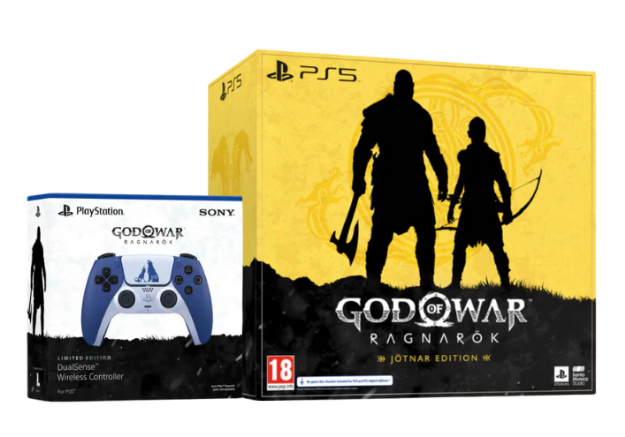 תמונה של GOD OF WAR: RAGNAROK - JOTNAR EDITION PS5 + GOD OF WAR: RAGNAROK DUALSENSE BUNDLE! - חבילת אספנים עם שלט