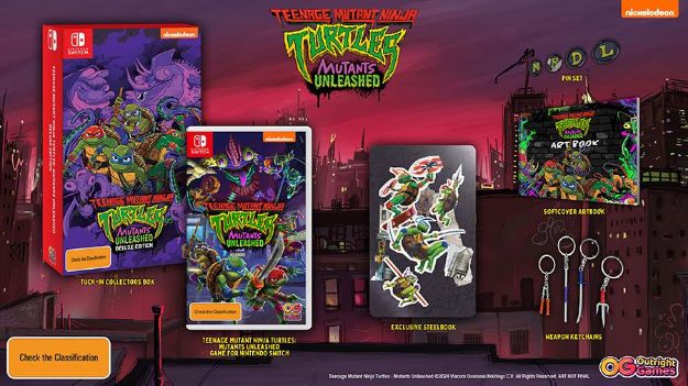 תמונה של  TEENAGE MUTANT NINJA TURTLES MUTANTS UNLEASHED - DELUXE EDITION | NINTENDO SWITCH- הזמנה מוקדמת!