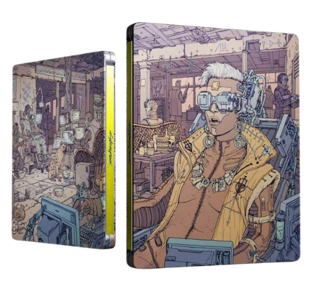 תמונה של CYBERPUNK 2077 VOODOO BOYS LIMITED EDITION STEELBOOK - מארז מתכת 