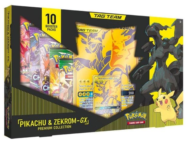 תמונה של POKEMON TCG PIKACHU & ZEKROM - GX PREMIUM COLLECTION