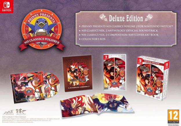 תמונה של PRINNY PRESENTS NIS CLASSICS VOLUME 2 DELUXE EDITION NINTENDO SWITCH