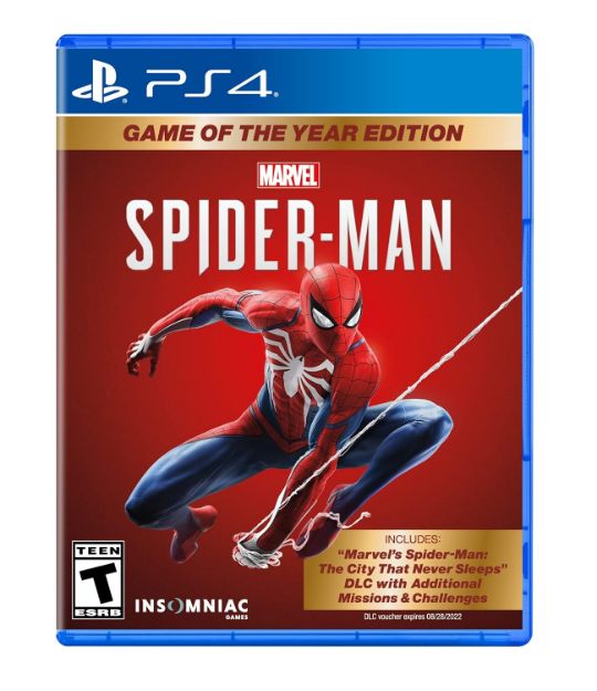 תמונה של MARVELS SPIDERMAN GAME OF THE YEAR EDITION PS4