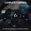 תמונה של LOGITECH G923 RACING WHEEL AND PEDALS TRUEFORCE FORCE FEEDBACK + G DRIVING FORCE SHIFTER XBOX PC