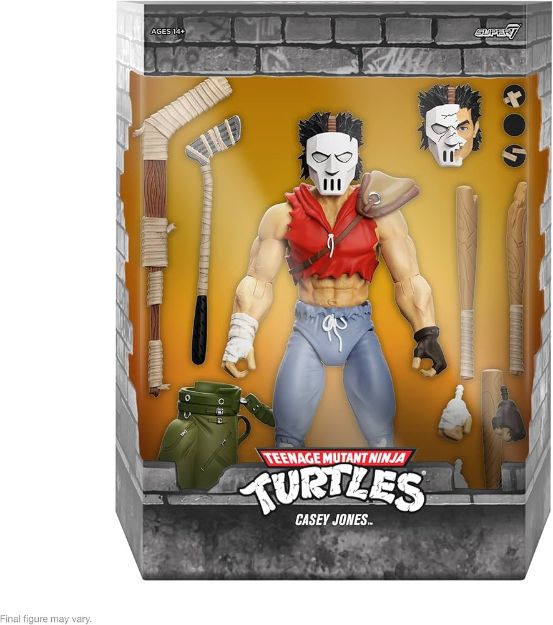 תמונה של Super 7 Teenage Mutant Ninja Turtles ULTIMATES! Casey Jones (Mirage) בובת אספנות