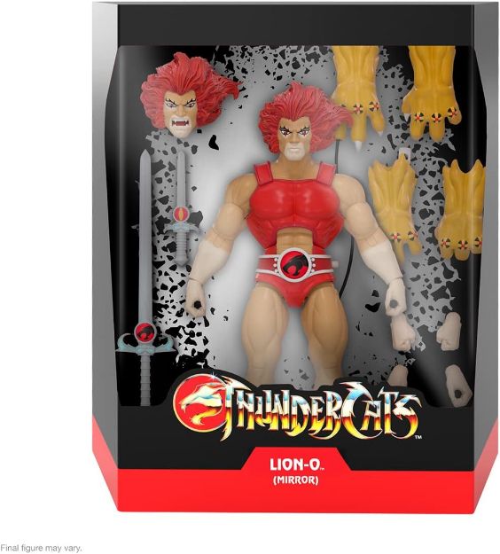 תמונה של ThunderCats ReAction Mirror Lion-O בובת אספנות 