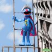 תמונה של Sesame Street ReAction Figures Super Grover בובת אספנות 