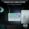 תמונה של RAZER HUNTSMAN V3 PRO TENKEYLESS WHITE מקלדת גיימינג מקצועית