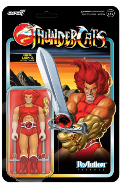 תמונה של Super 7 ThunderCats ReAction Mirror Lion-O בובת אספנות 