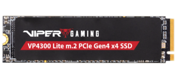 תמונה של VIPER GAMING 2TB VP4300 LITE M.2 PCIE GEN 4 SSD NVME כונן פנימי מותאם גם לפס5