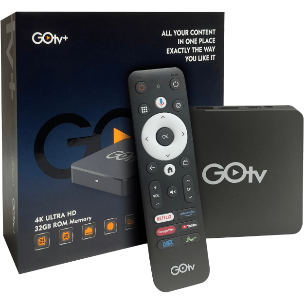 תמונה של סטרימר יבואן רשמי GOtv Plus 4K Ultra HD Android TV 